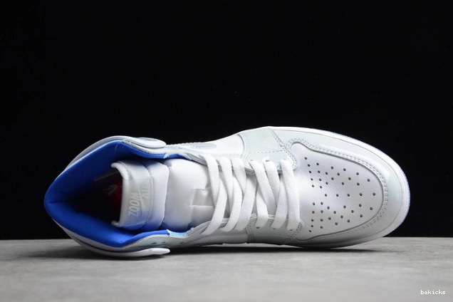 Cheap zoom air 1 jordan white racer ck6637-104 blue 0414